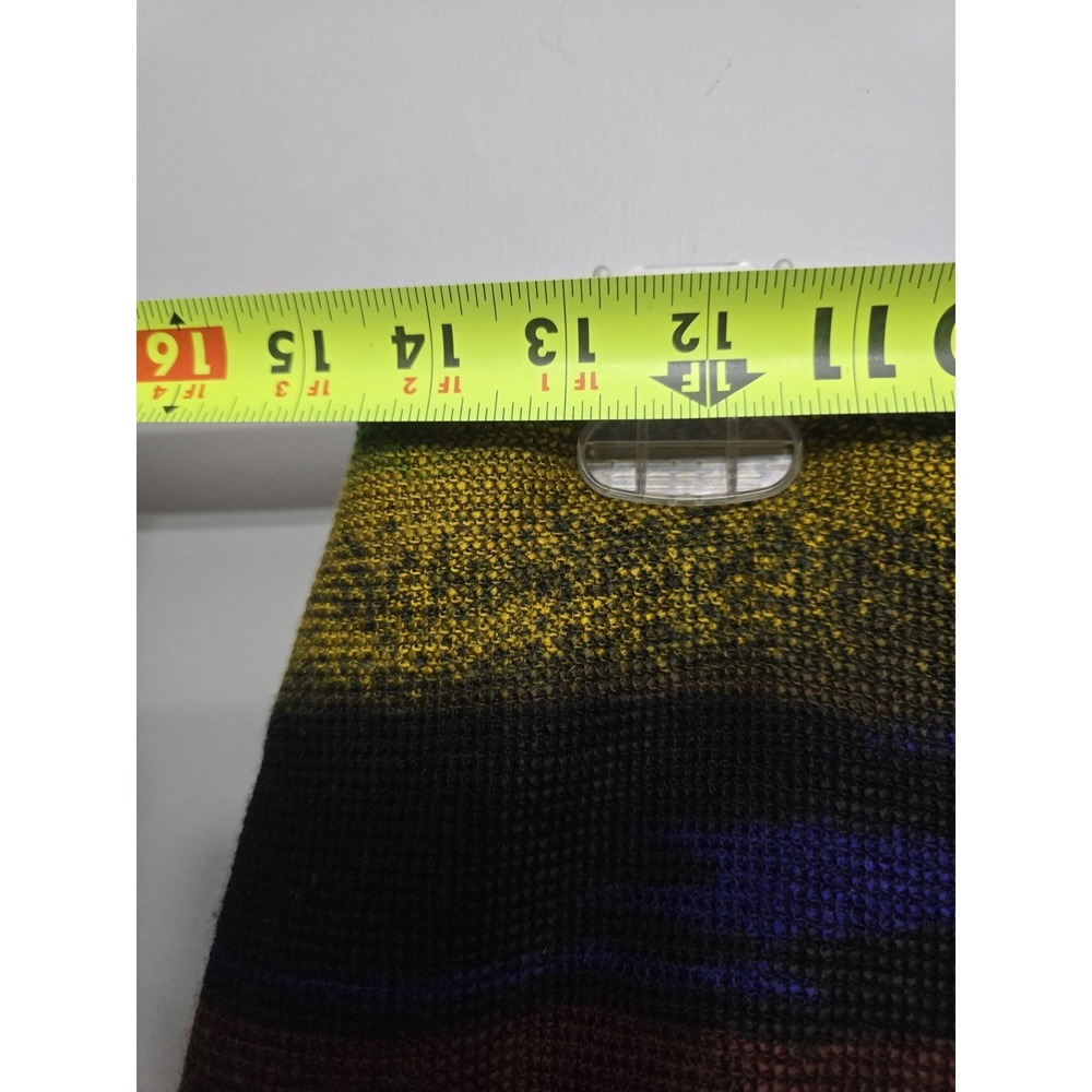 Soft Works Pencil Skirt With Slit Size Small Abstract Colors - Picture 6 of 6